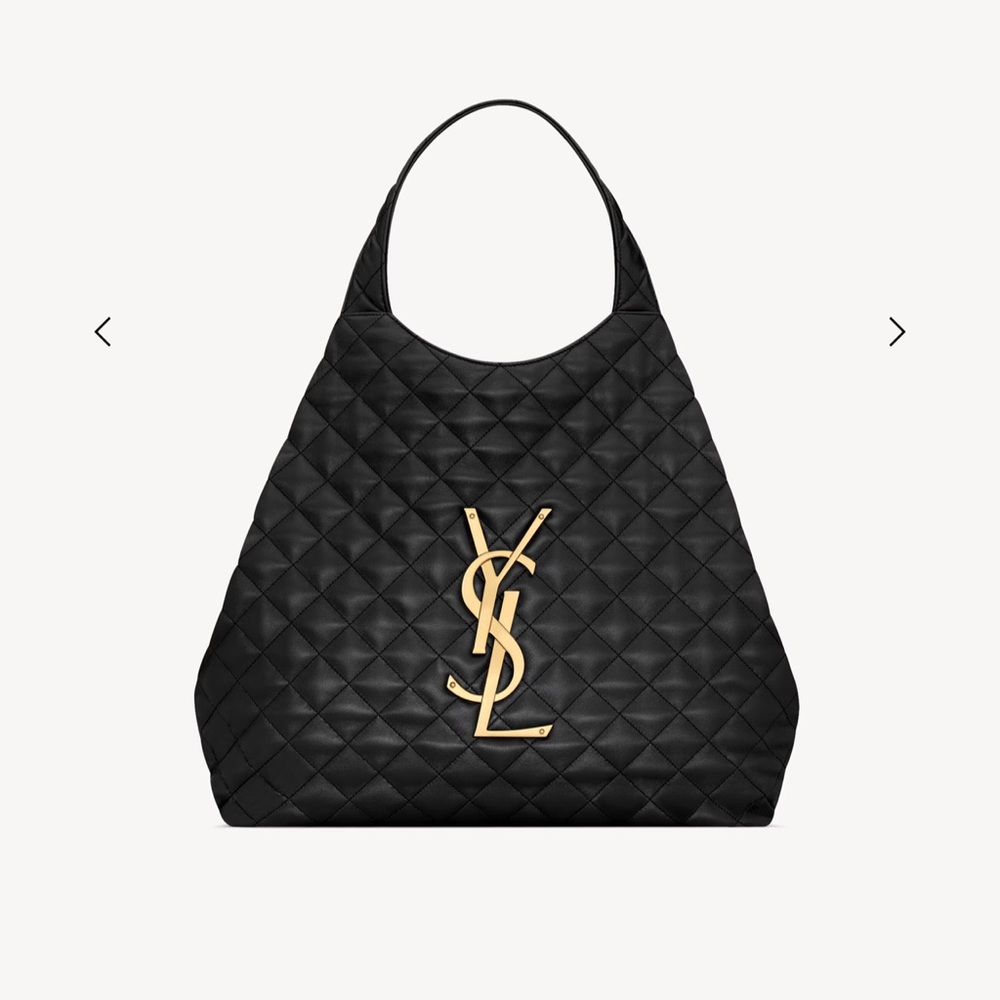 Black Quilted Women's Bag